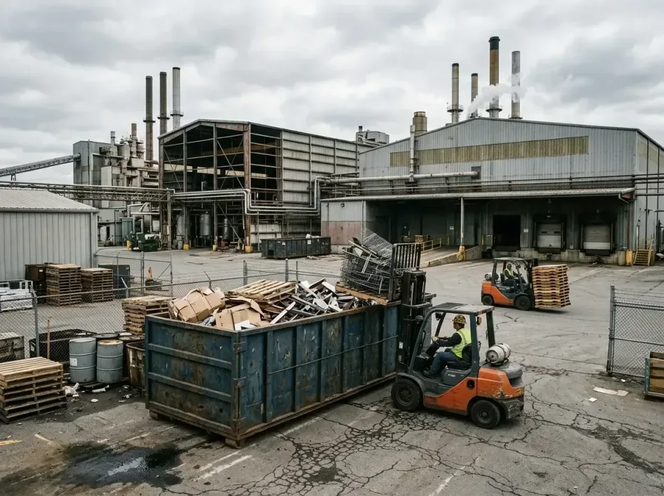 industrial-factory-scrap-conta-003 — frequently asked questions, Cheap Roll-off Dumpster Rentals in Morrisville, PA